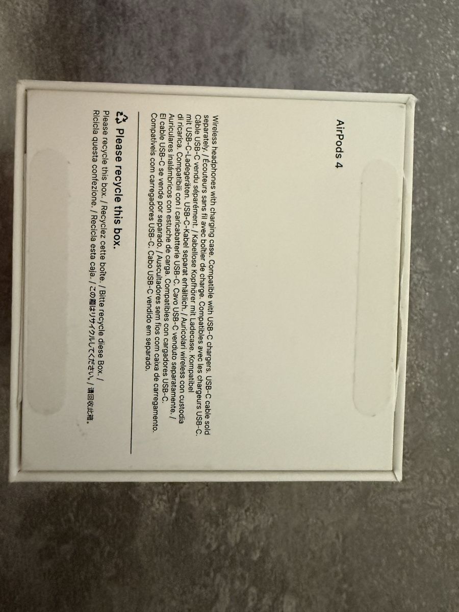 Apple Cuffie: Airpods 4 comme neuf – Nuovo (secondo la descrizione) da Lausanne venduto da Brioch3carlate 3
