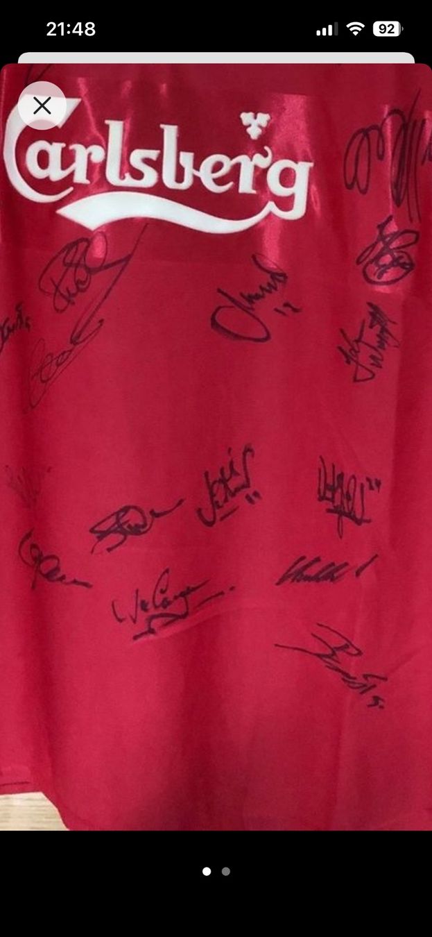 Liverpool Fc Canottiere & Pantaloni: Maillot Liverpool – Nuovo (secondo la descrizione) da Courgenay venduto da gha_v9yc 3