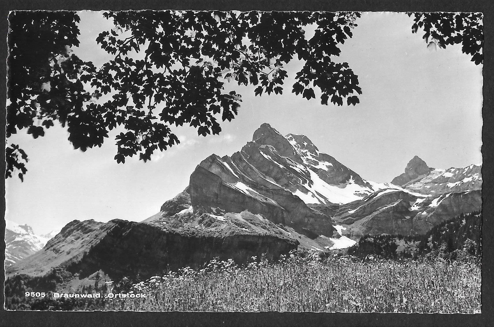 Ansichtskarten: Braunwald Ortstock – Gebraucht aus Olten von clotaldi