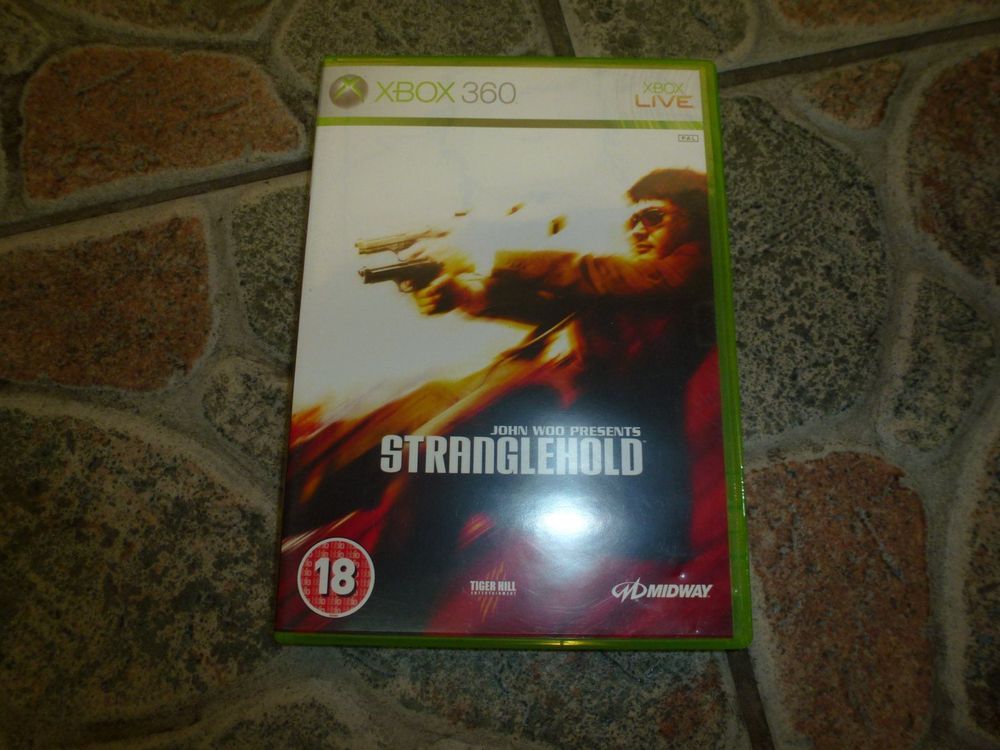 Jeu XBOX 360 Stranglehold jeu + boîte version PAL (n°6537S