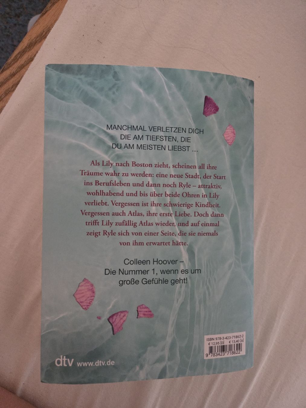 Bücher: Colleen Hoover - Nur noch ein einziges Mal – Gebraucht aus Root von Melissa011113 1