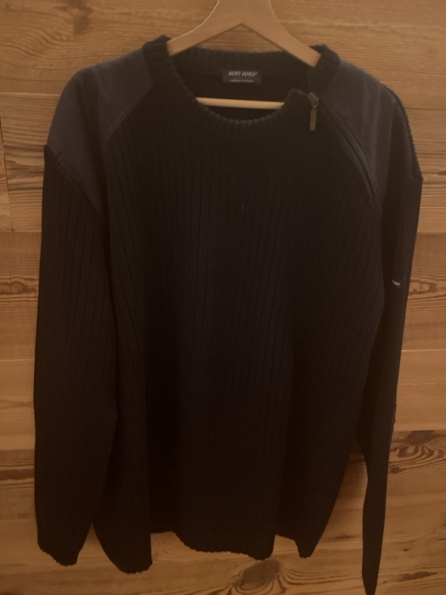 Pulls & Sweat-shirts: Saint James  Beautiful dark blue round neck pullover – D'occasion à Rüschlikon par ant_5v7g