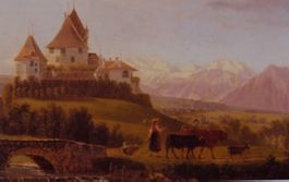 TOP ! Geschichte des bernischen Landsitzes Neuschloss WORB