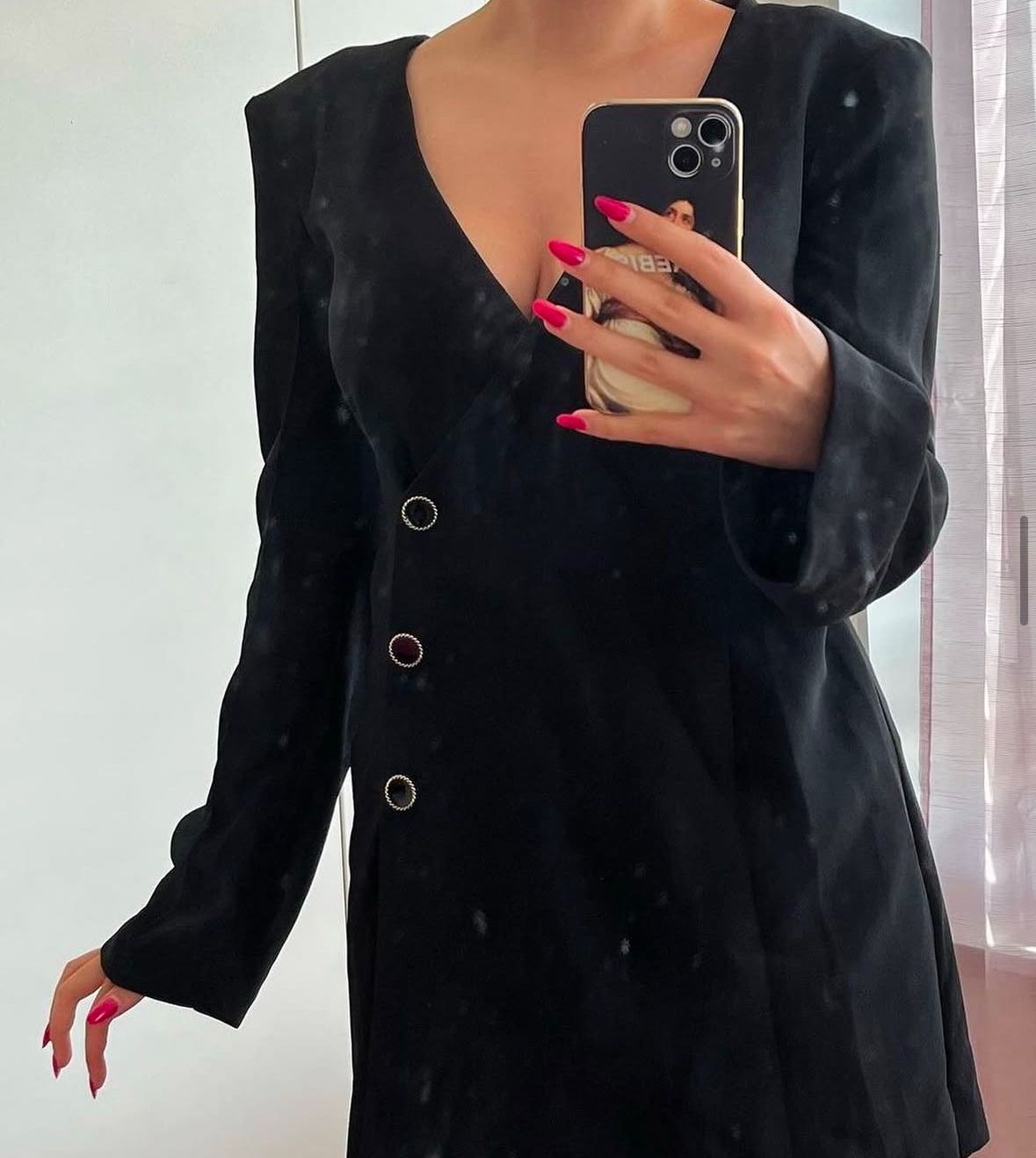 Mango Vestiti: Robe blazer noire élégante, taille M, neuve – Nuovo e nell'imballaggio originale da Montreux venduto da m.mlkstn