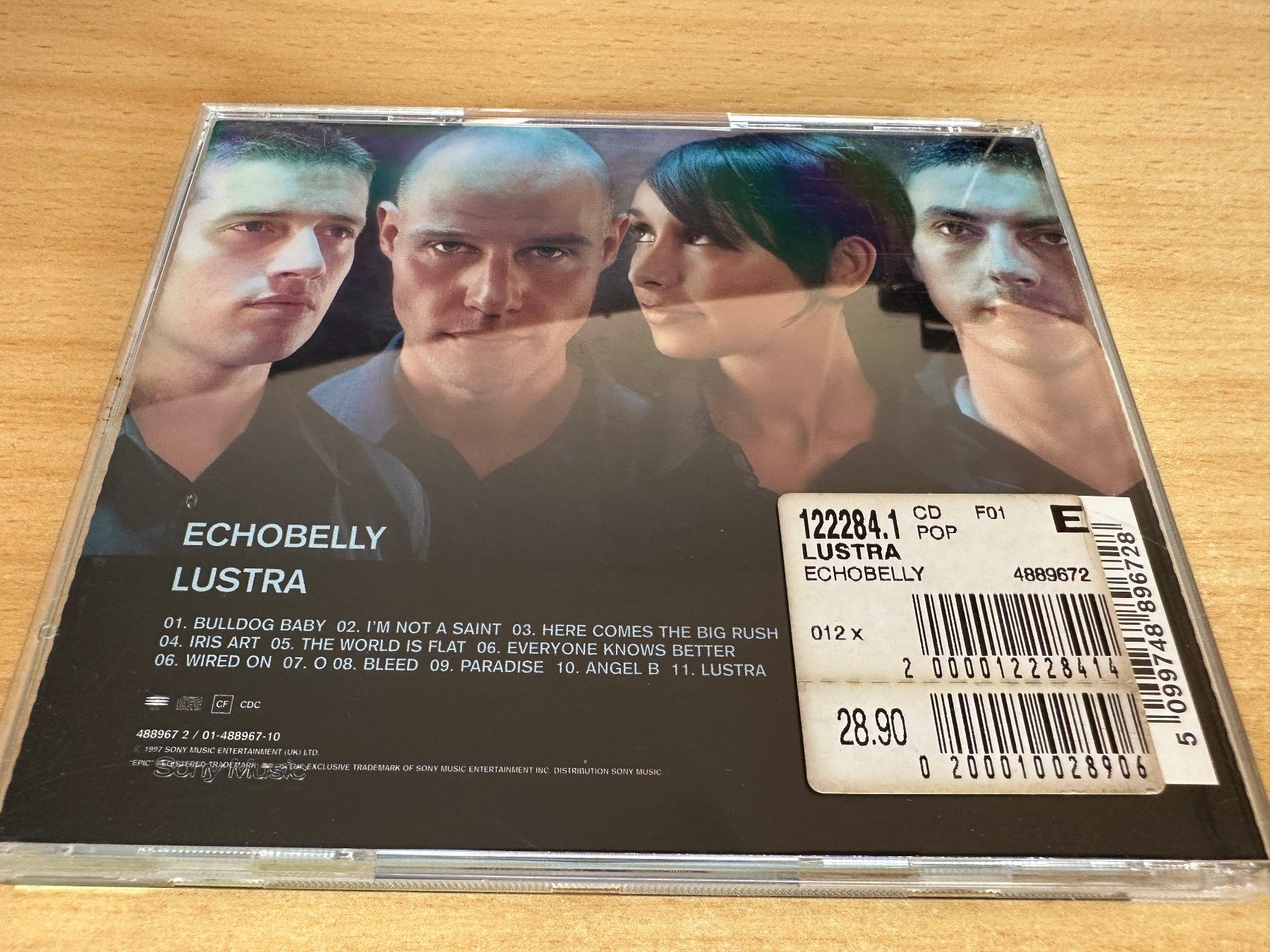 CD: Echobelly – Lustra – Usato da Rikon im Tösstal venduto da Alpenmutz 1