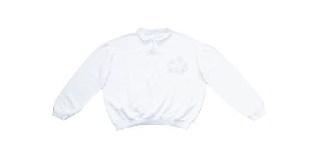Pullover weiss Vintage Grösse S