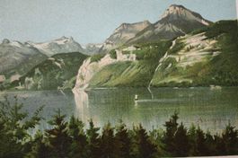 THE LAKE OF THE FOUR CANTONS,LUZERN,1892