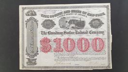 USA. The Broadway Surface Railroad Company. New York. 1884.