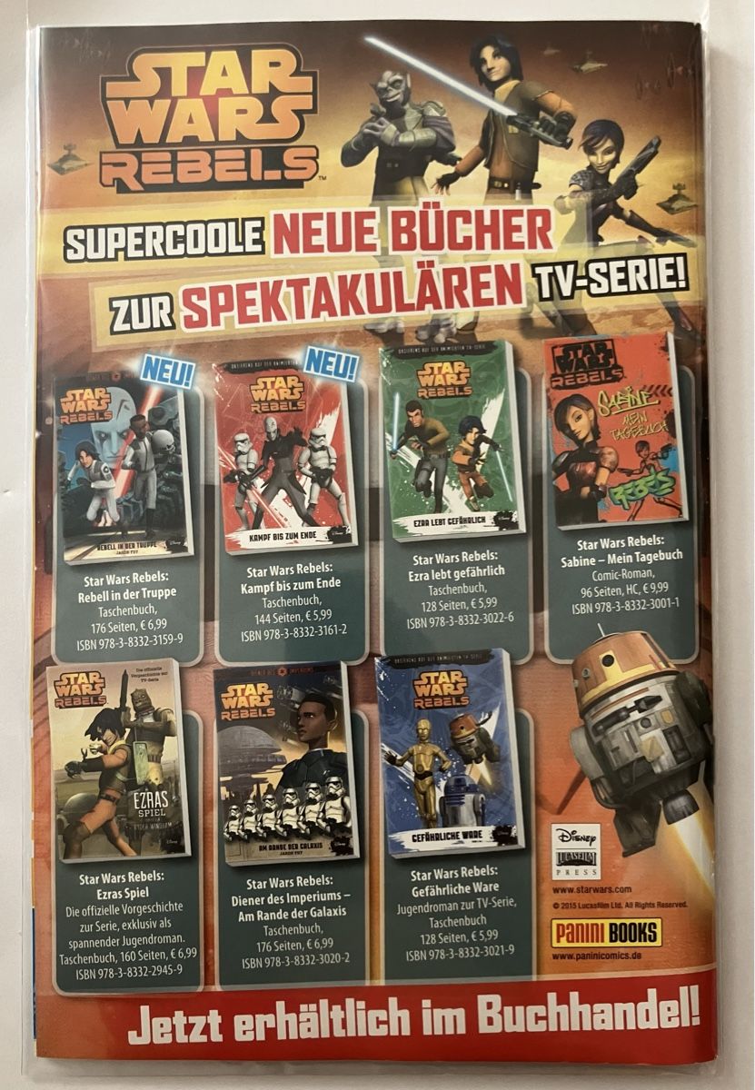 Fumetti: STAR WARS Comic Heft 1 von 2015 NEU – Nuovo (secondo la descrizione) da Belp venduto da B7L0 1