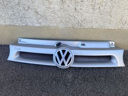 VW Golf 4 IV Grill Chrom Optik Tuning Kühlergrill Silber 58