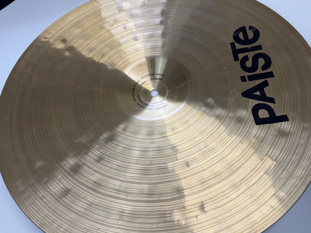 Paiste Strumenti musicali: Paiste Sound Formula Full Ride 20" – Usato da Nürensdorf venduto da Angelovski 9