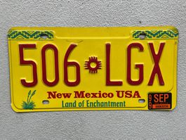 🇺🇸🇺🇸 USA Nummernschild # New Mexico # 🇺🇸🇺🇸