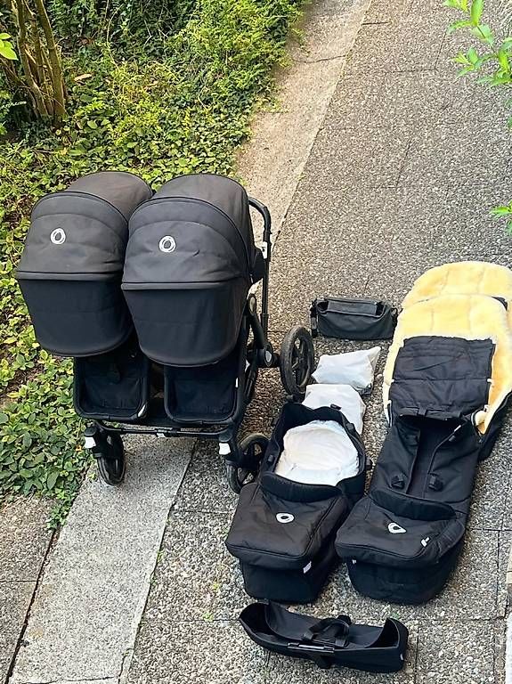 Bugaboo Carrozzine: Bugaboo Donkey Zwilling-Kinderwagen – Usato da Zürich venduto da str_tt62
