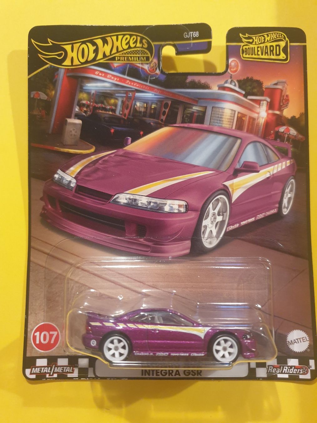 Hot Wheels Modellini d'auto: Hot Wheels CUSTOM '01 ACURA INTEGRA GSR – Nuovo e nell'imballaggio originale da Oftringen venduto da Rotor