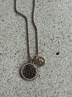 Halskette Modeschmuck mit Anhänger, sehr guter Zustand