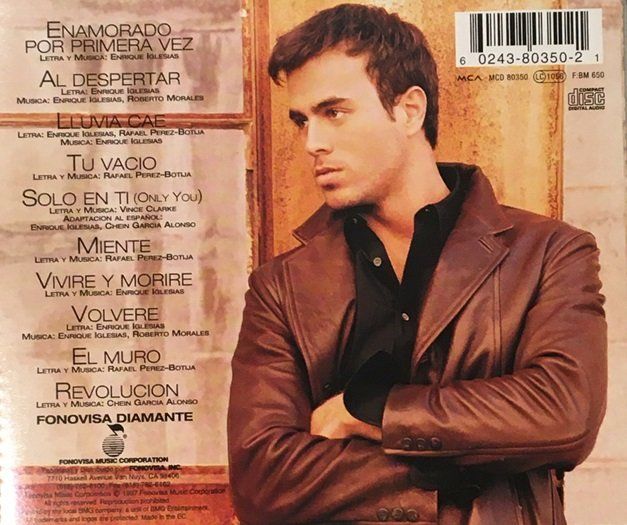 CD: Enrique Iglesias - Vivir – Usato da Grüningen venduto da azulgris 1