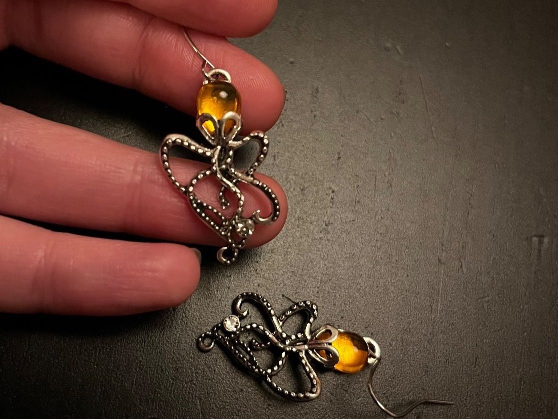 Ohrringe & -stecker: Ohrringe Octopus – Neu (gemäss Beschreibung) aus Gams von Mariawicca 4
