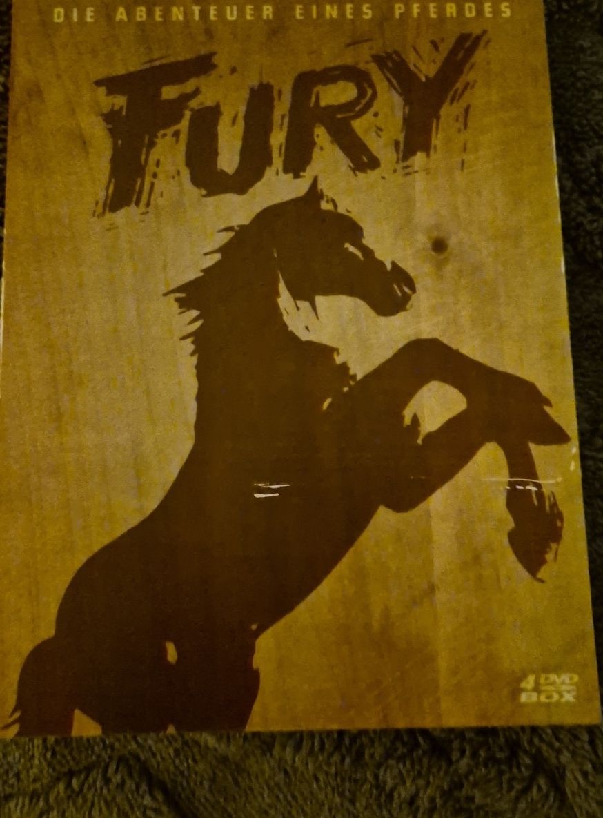 Tutti i DVDs: Fury - Die Abenteuer eines Pferdes - 4 DVD Box, Top! – Nuovo (secondo la descrizione) da Windisch venduto da Europapark18