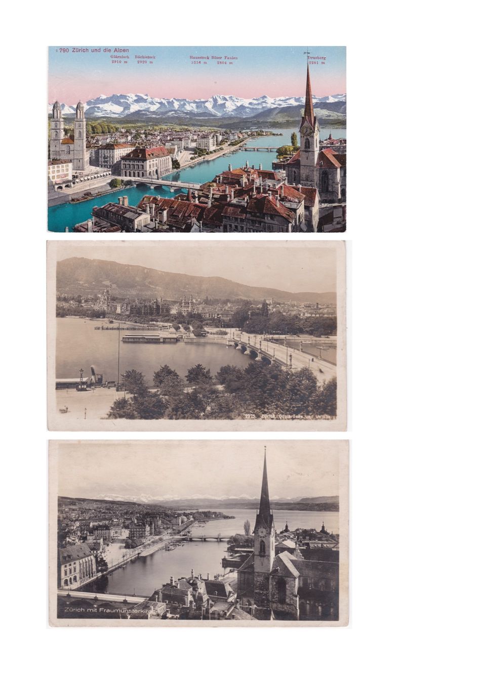 Cartoline postali: Konvolut Zürich – Usato da Baar venduto da dokuba 1