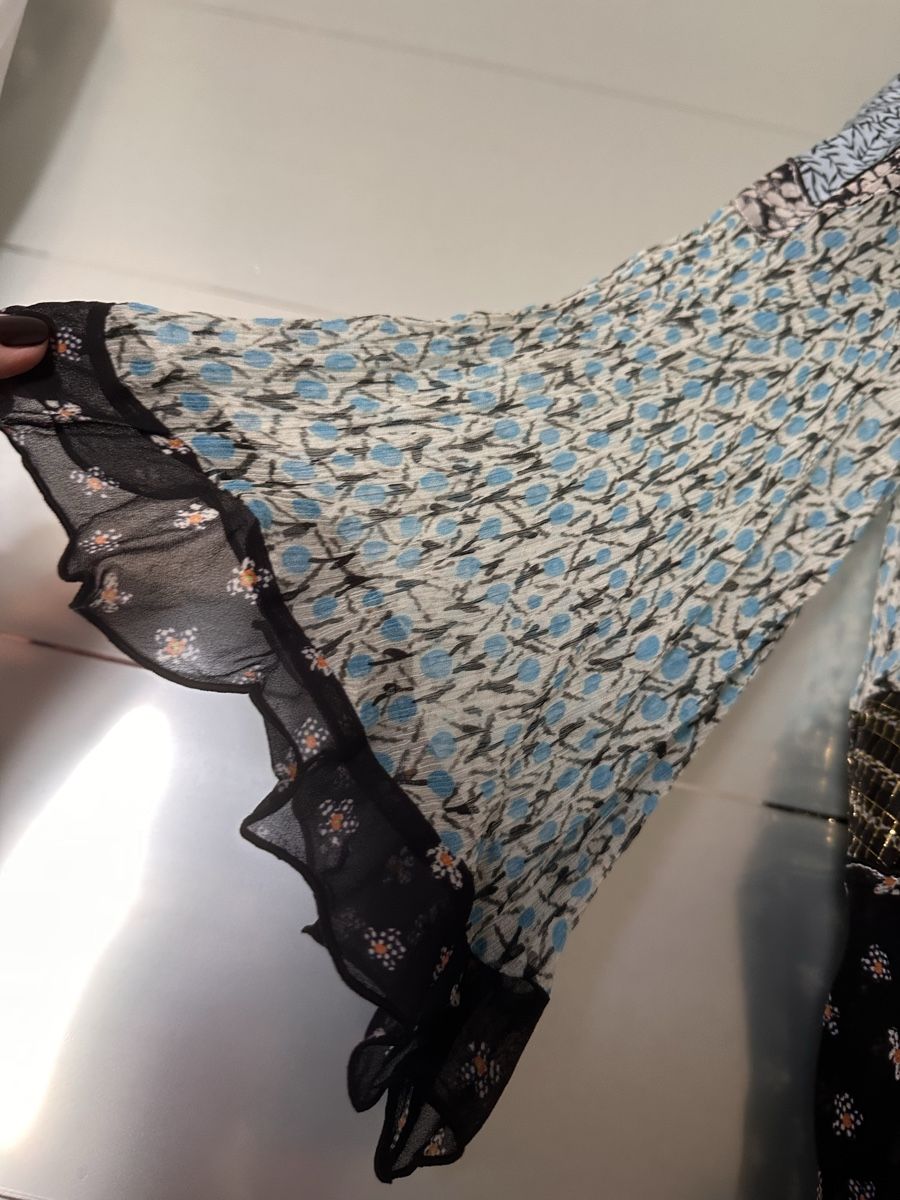 Dorothee Schumacher Camicette: Bluse Grösse 38 floral, transparent – Nuovo (secondo la descrizione) da Reinach BL venduto da Mopabst 2