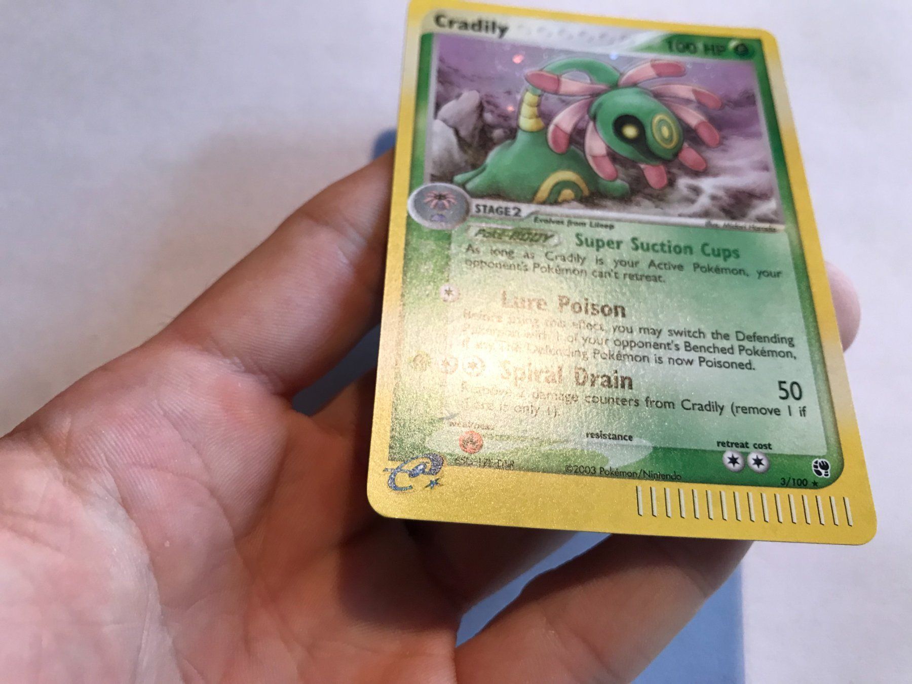 Pokémon Carte collezionabili: Cradily holo Ex Sandstorm EN – Usato da Hagendorn venduto da Pokecollectorch 1