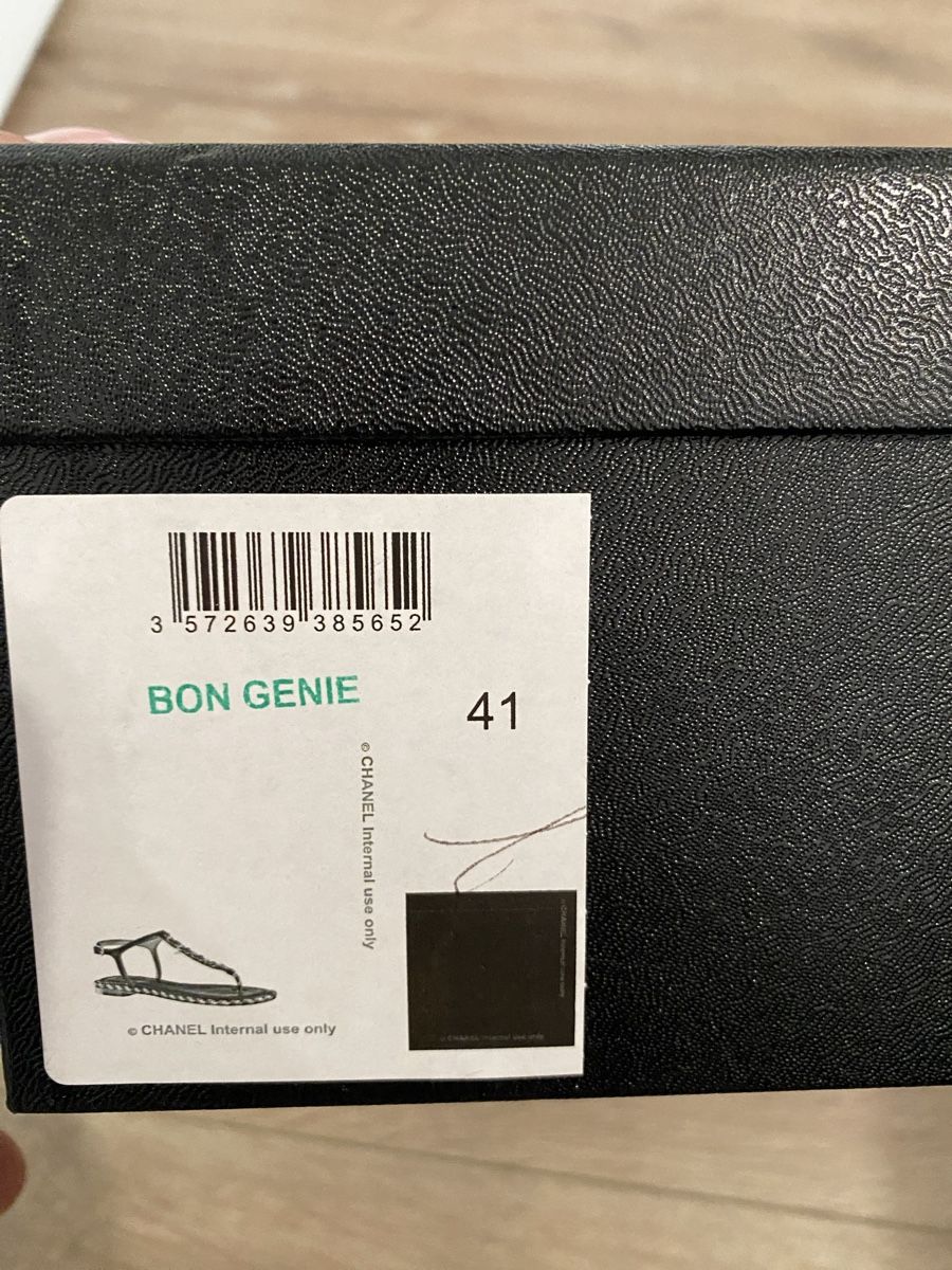 Chanel Scarpe da donna: Sandales Chanel T 41 – Usato da Corsier GE venduto da tanamera 1