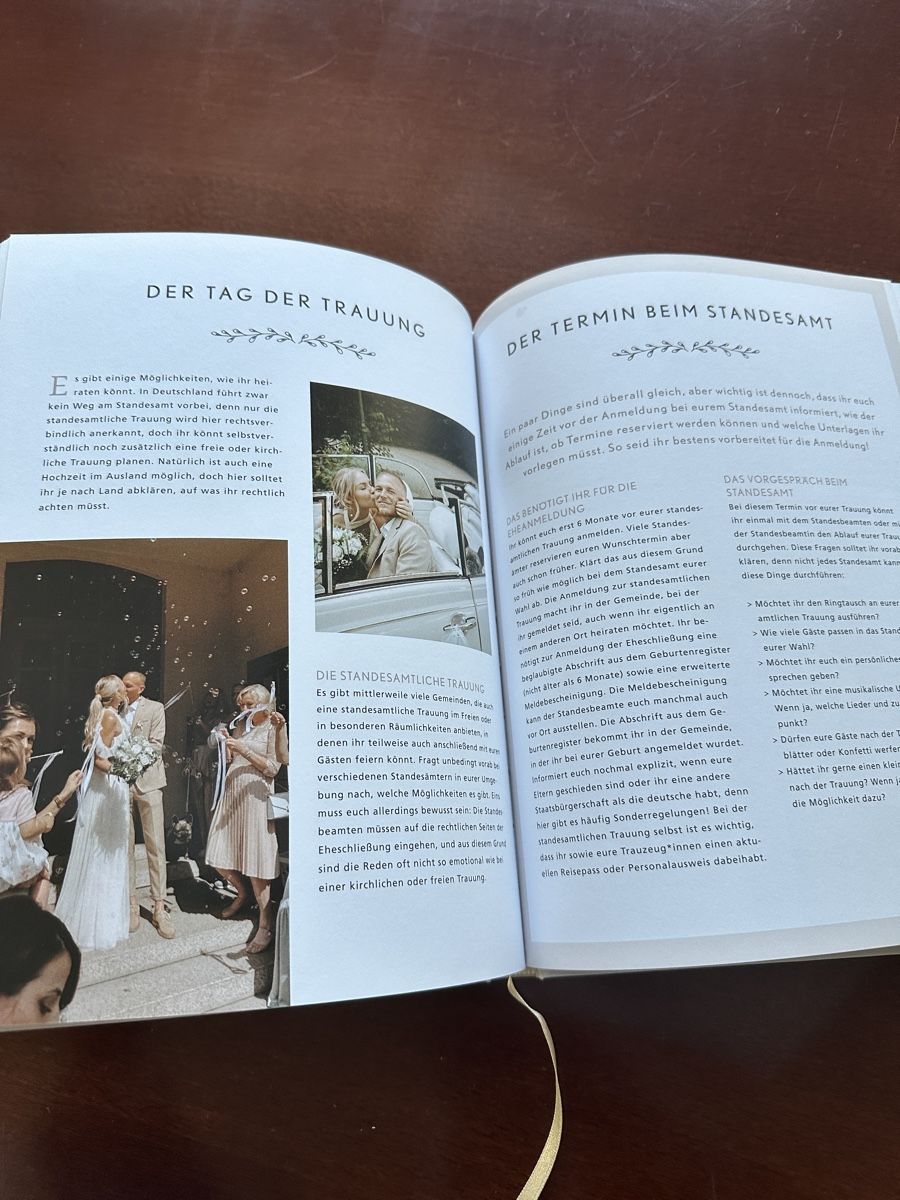 Libri: hochzeitsideenbuch inkl. hochzeitsplaner – Nuovo (secondo la descrizione) da Hünibach venduto da lor_5bvl 2