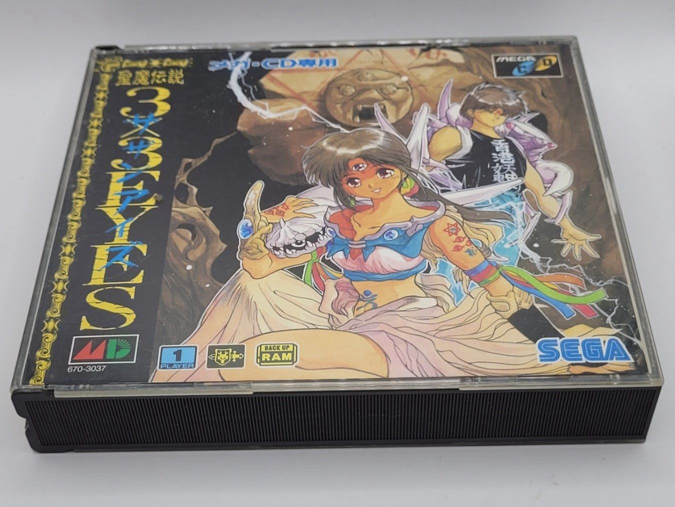 Sega Giochi: Seima Densetsu 3x3 Eyes Sega Mega CD Japan – Usato da Münchenstein venduto da danytlaw