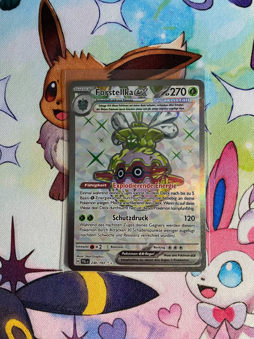 Pokémon Cartes à collectionner: Pokemon Forstellka EX 230/193 PAL – D'occasion à Grindelwald par TSG-G-Town