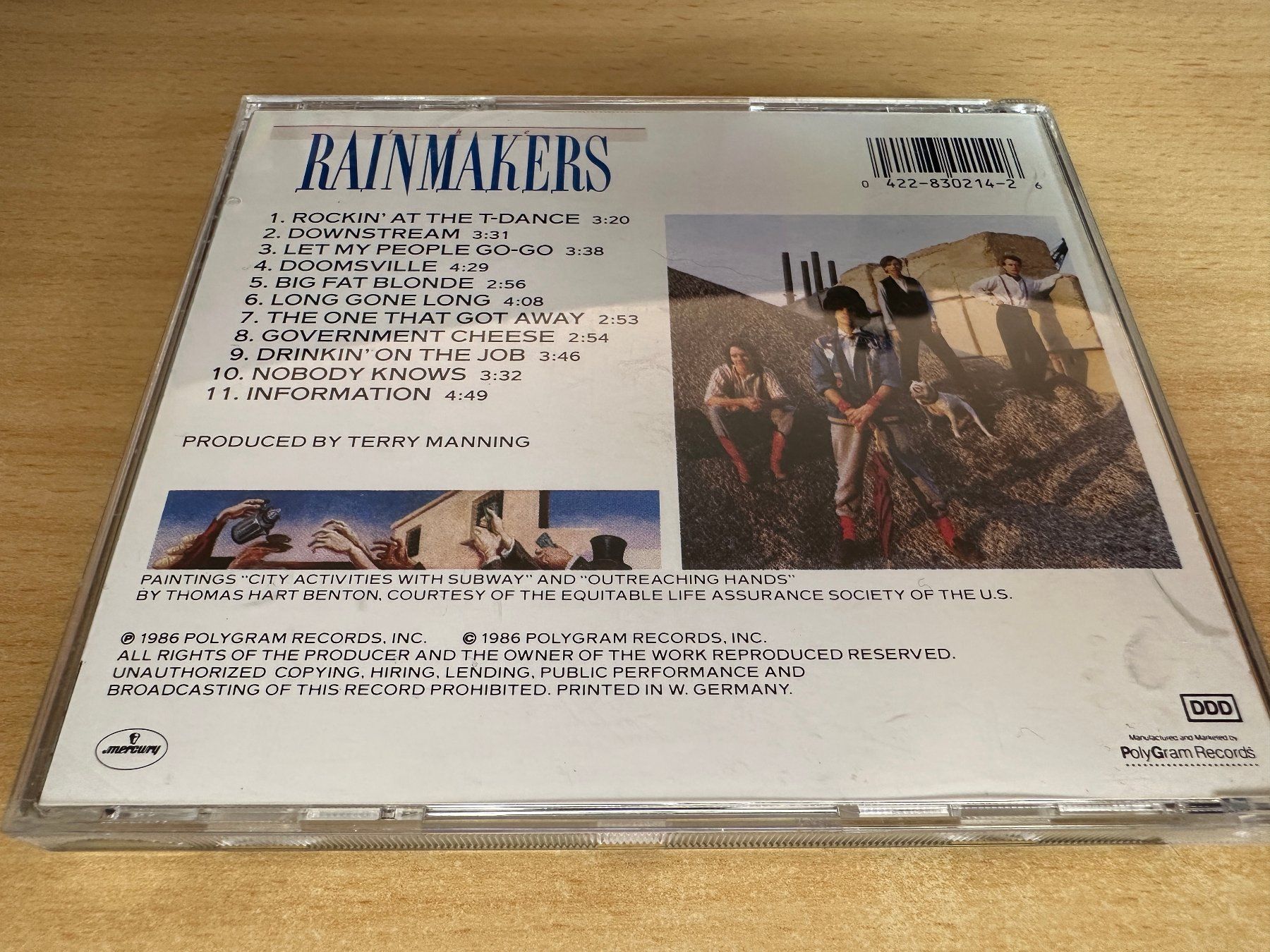 CD: The Rainmakers – The Rainmakers – Usato da Rikon im Tösstal venduto da Alpenmutz 1