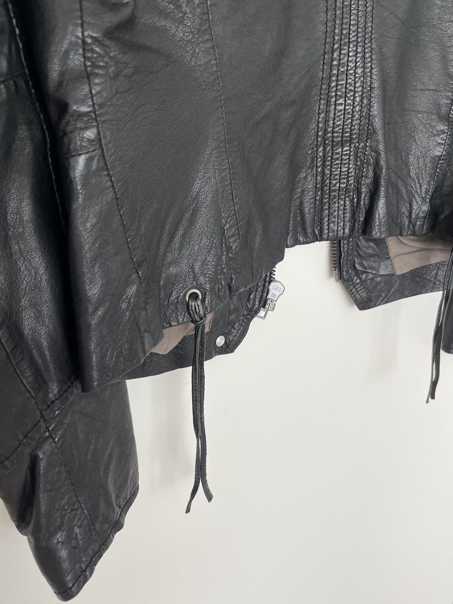 Giacche: Schwarze Lederjacke im Biker-Stil – Usato da Emmenbrücke venduto da zak_5wtm 5