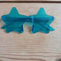 Sternenbrille Blau Stars