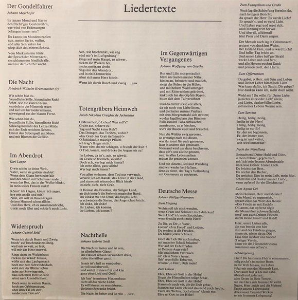 Dischi in vinile: Franz Schubert / Basler Liedertafel  (LP) – Usato da Grüningen venduto da azulamarillo_vinyl 2