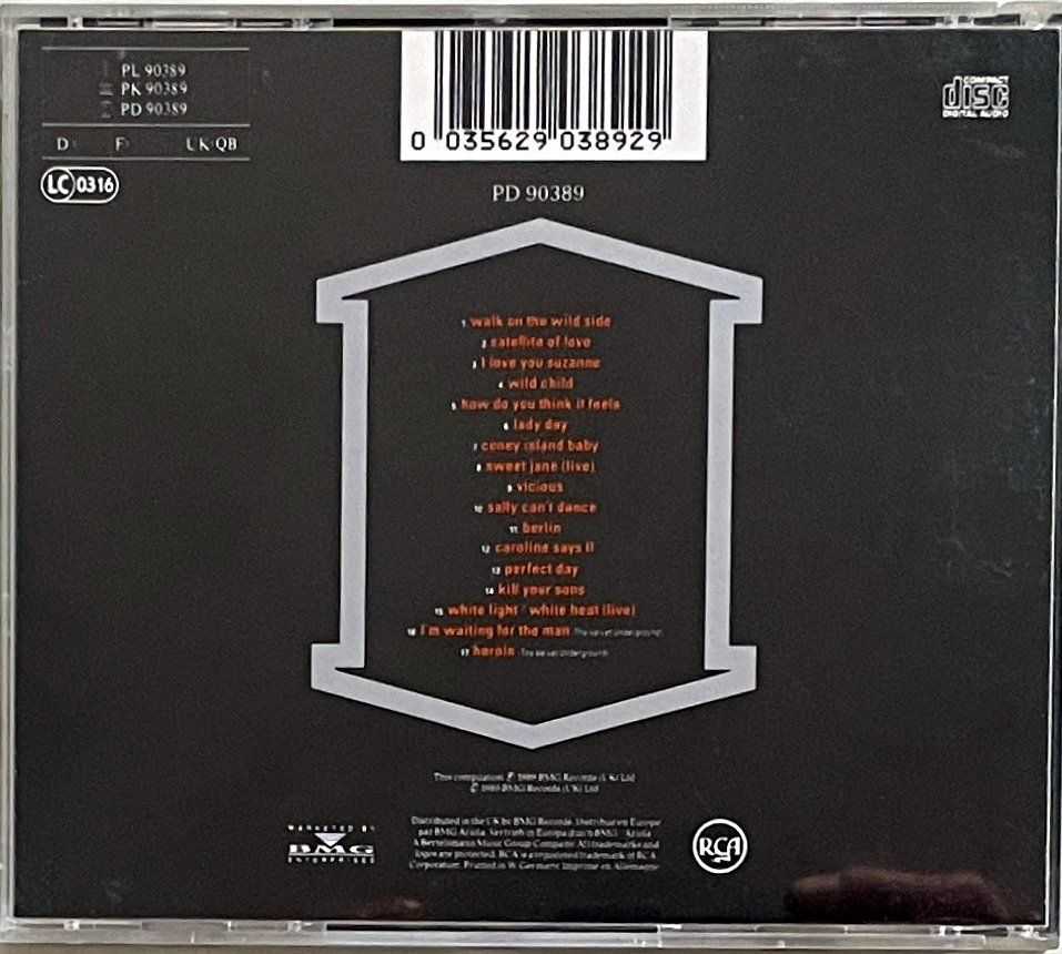CD: Lou Reed - Retro – Usato da Savagnier venduto da Ne2065 1