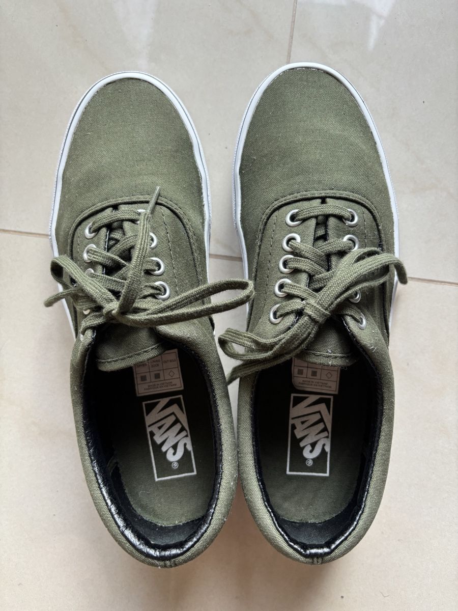 Vans Scarpe da uomo: Vans Skateschuh Olivegrün – Usato da Zürich venduto da Jaykay82 4