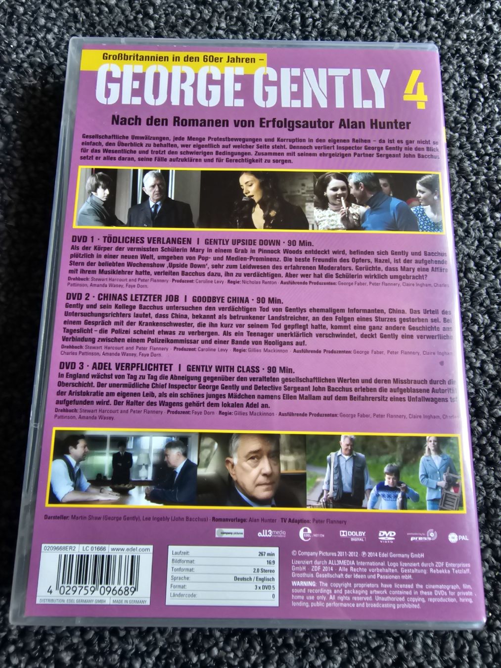 Tutti i DVDs: GEORGE GENTLY 4  – Usato da Ruswil venduto da jan_bxl5 1