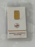 BANQUE CANTONALE VAUDOISE  1 g Goldbarren 999,9