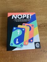 Neuwertiges Kartenspiel "NOPE!"