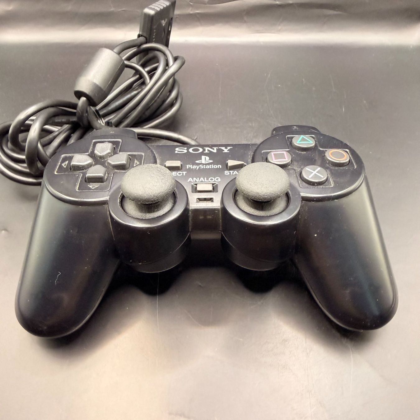 Sony Controller: PS2 Controller Schwarz Original – Gebraucht aus Düdingen von Nerdworld