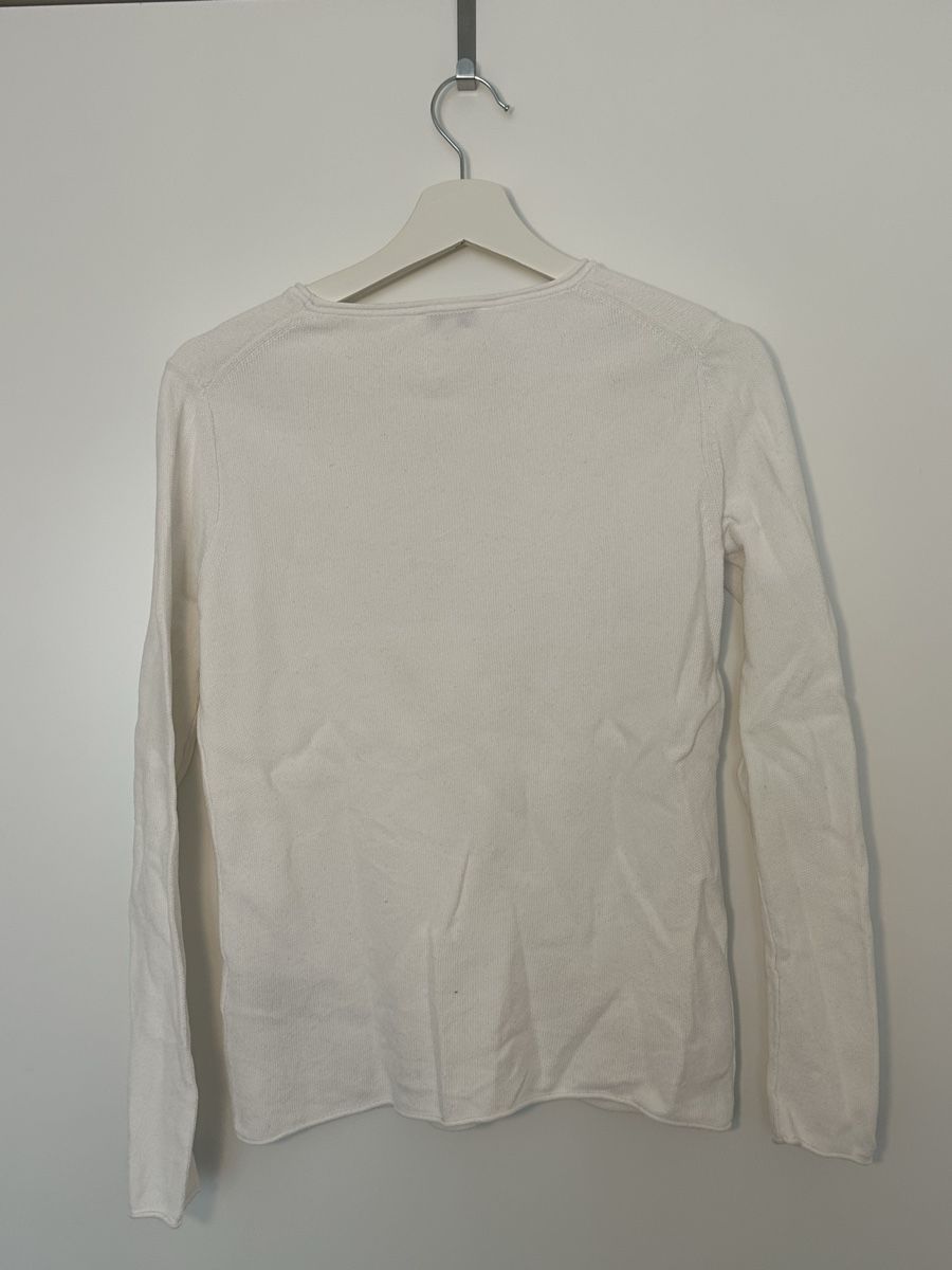 Tom Tailor Pullover & Sweatshirts: Langarmpullover TOM TAILOR weiss Groesse S guter Zustand – Gebraucht aus Luzern von linnblake 2