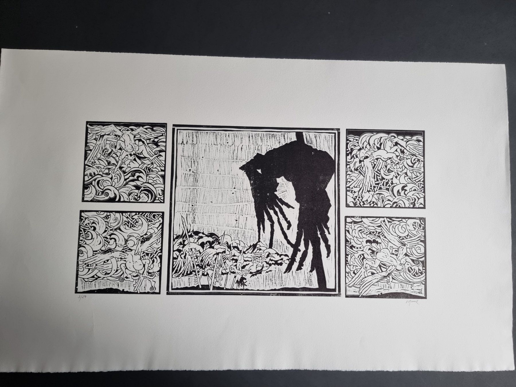 Grafica & Litografie: DANIEL WIDMER LITHOGRAPHIE SIGNIERT NUMMMERIERT – Usato da Gersau venduto da kunst-online 1