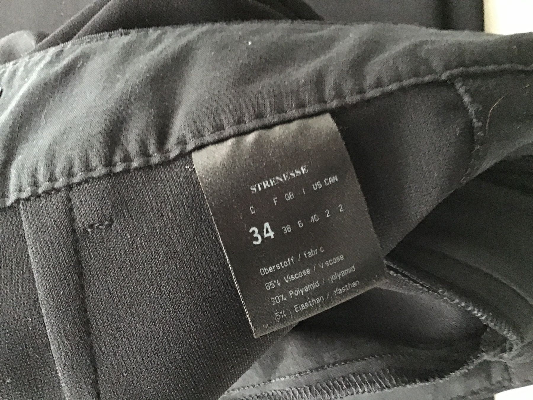 Strenesse Hosen: STRENESSE BLUE HOSE SCHWARZ GR 34 KLASSISCH – Gebraucht aus Glattfelden von ire_w6h2 5