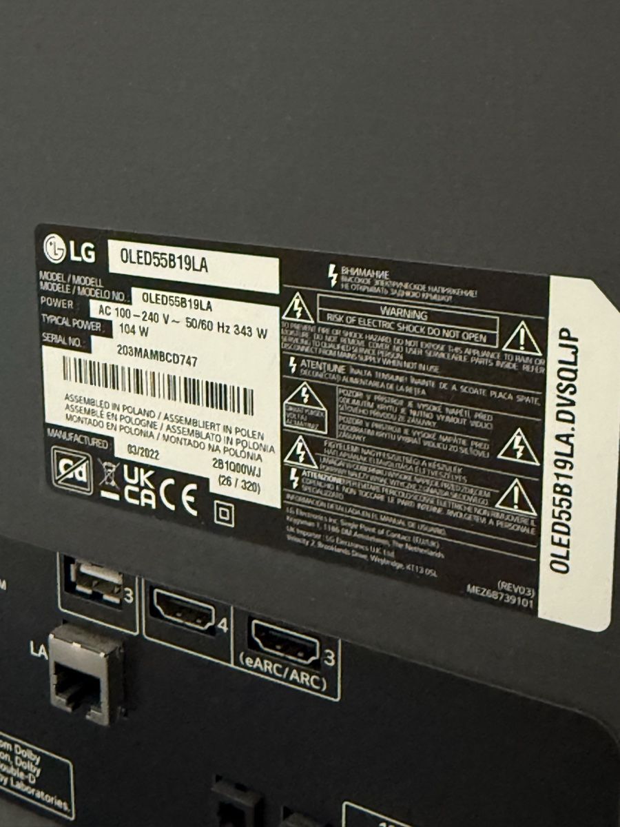 LG Fernseher: TV LG OLED 55 Zoll – Gebraucht aus Lüscherz von Malines 2