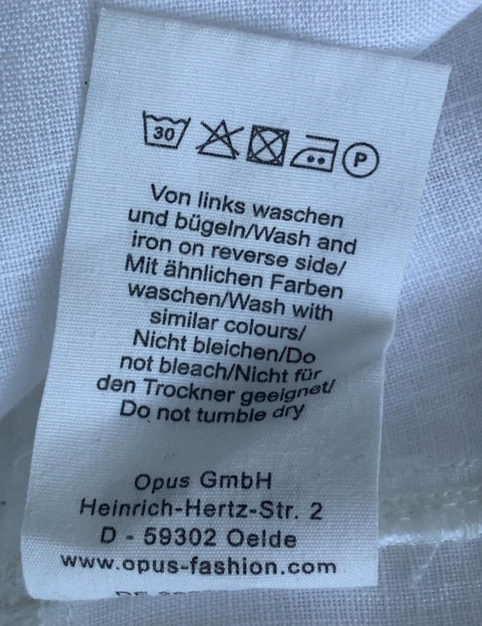 Opus Blusen: Splendide chemisier OPUS 100%lin coupe moderne t.40 – Neu (gemäss Beschreibung) aus Martigny von only__you 9