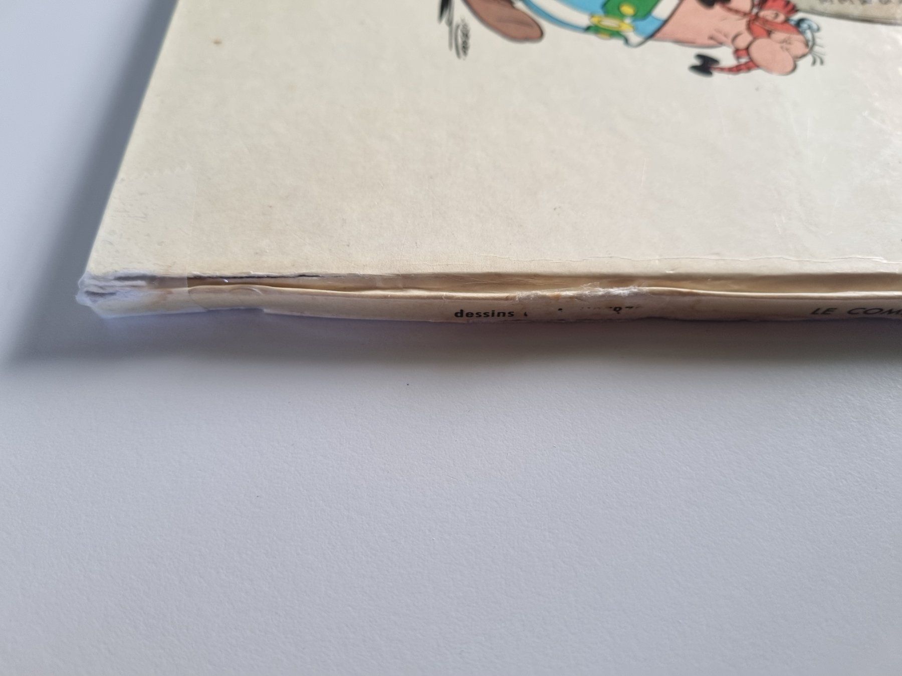 Fumetti: BD Astérix Le Combat des Chefs, 1966, couverture abîmée. – Difettoso da Echandens venduto da Dicot 8