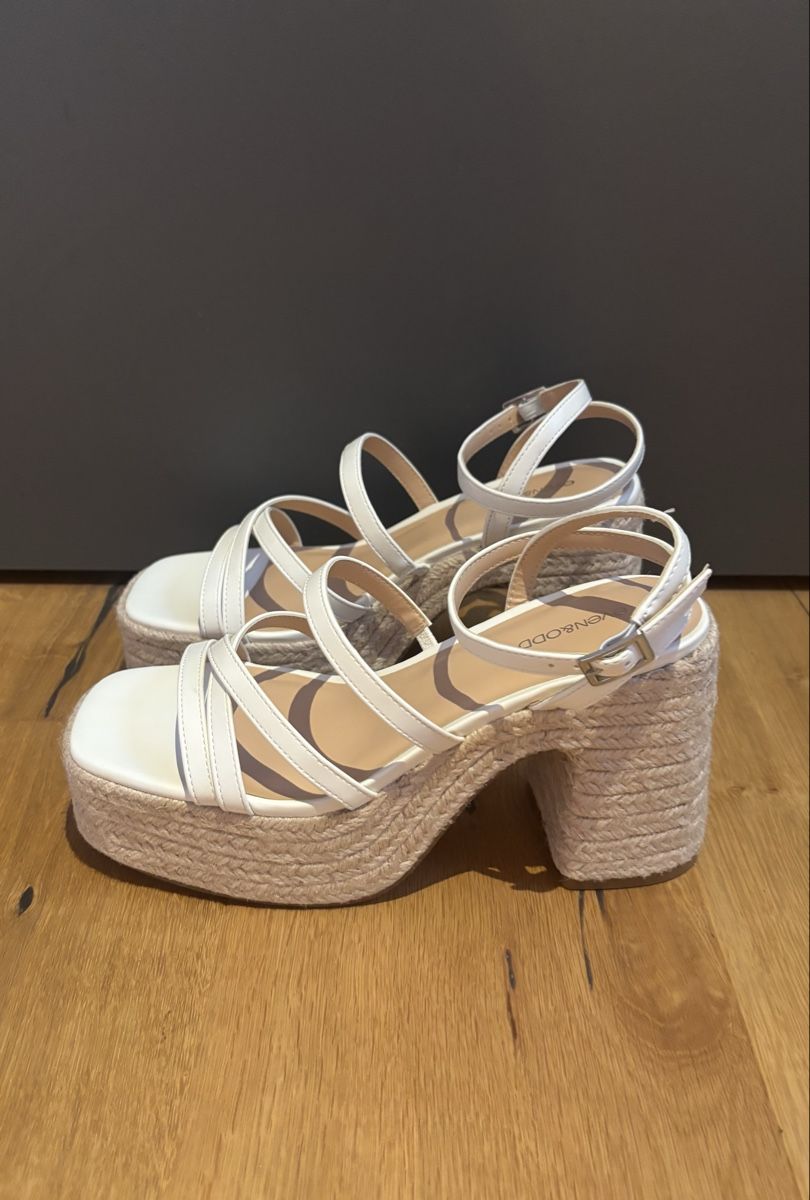 Damenschuhe: NEU Even&Odd Espadrille/Hochzeitsschuh, weiss, Gr. 38 – Neu und originalverpackt aus Lungern von anin13