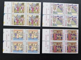 Pro Patria 1989 - Viererblock Top! postfrisch