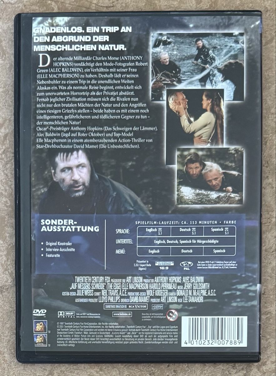 Alle DVDs: AUF MESSERS SCHNEIDE – Neu (gemäss Beschreibung) aus Dietikon von AndreaSch01 1