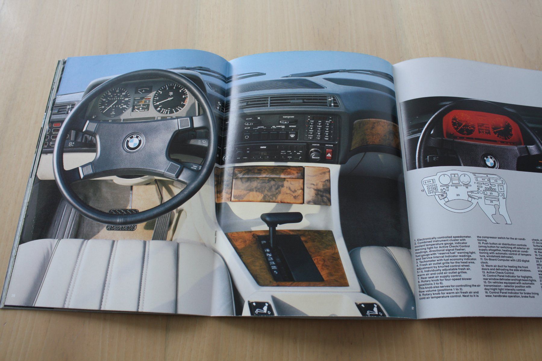 BMW Documenti: BMW 733i USA-Prospekt 1984 – Usato da Wikon venduto da erwin400 6