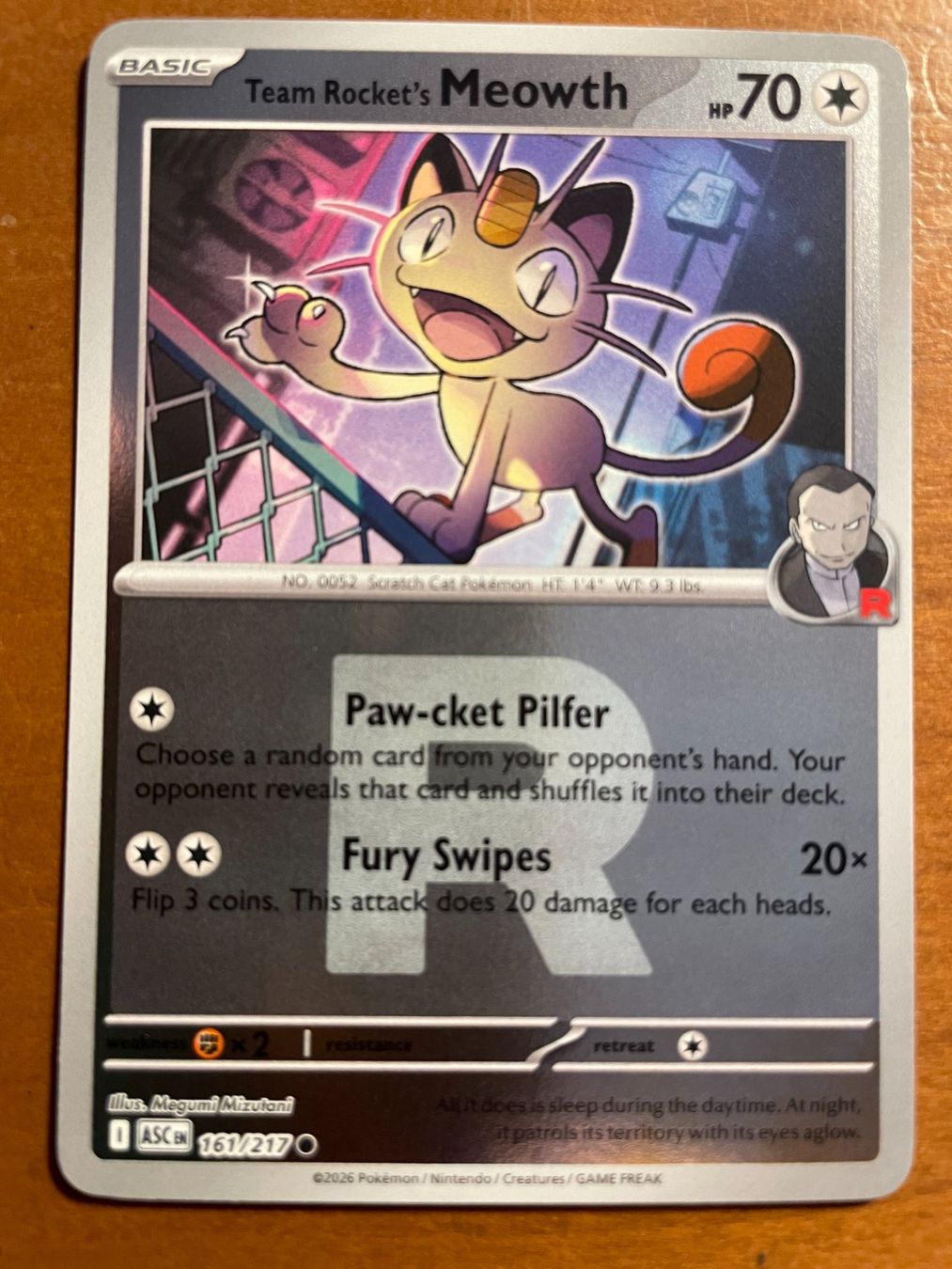 Pokémon Sammelbilder & Trading cards: Pokemon Team Rocket's Meowth Reverse (Versand gratis) – Neu (gemäss Beschreibung) aus Chur von Angerson